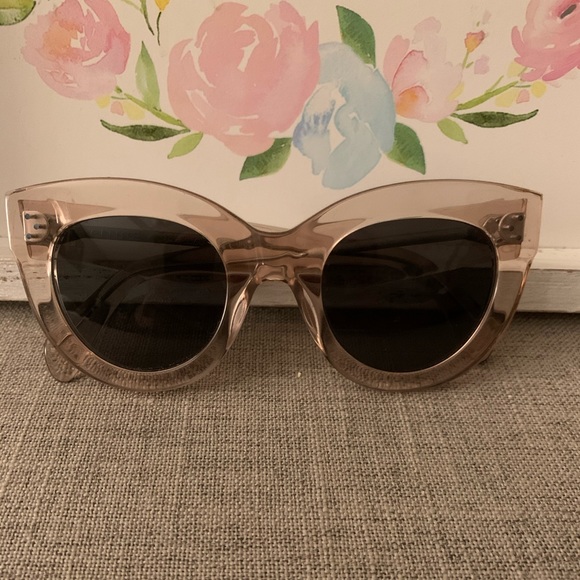 Celine Accessories - Auth Celine cat eye sunglasses clear